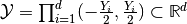 \puc=\prod_{i=1}^d (-\frac{Y_i}{2},\frac{Y_i}{2})\subset\xRd